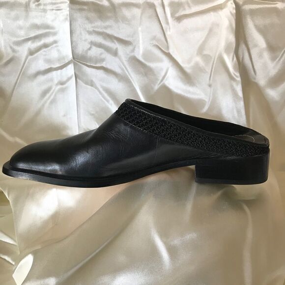 The Sak Elliot Lucca Black Leather Loafer Mule 7M - Picture 6 of 11